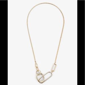 Express Gold Interlocking Chain Link Necklace